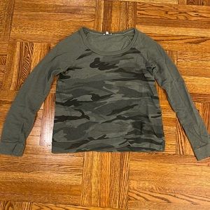 Splendid Camo Sweatshirt